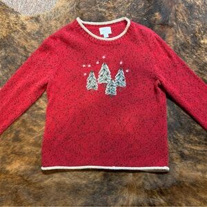 Y2K Cabincore Christmas sweater